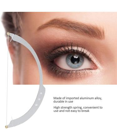 Eyebrow Marker Ruler Brow Mapping Tool Microblading Line Marker Ruler Mapping Eyebrow Ruler Eyebrow Mapping String Tool Ruler Makeup Eyebrow Measuring Tool With 10pcs Thread Silver - Buy Online on GoSupps.com