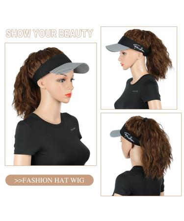 AISI BEAUTY Hat Wig with Ponytail - Adjustable Synthetic Baseball Cap for Women (8/30) - Buy Online on GoSupps.com