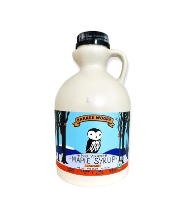Barred Woods Dark Robust Maple Syrup - 1 Quart Plastic Jug - Buy Online on GoSupps.com