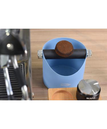 IKAPE Espresso Knock Box Premium Coffee Knock Box (Blue) - Buy Online on GoSupps.com