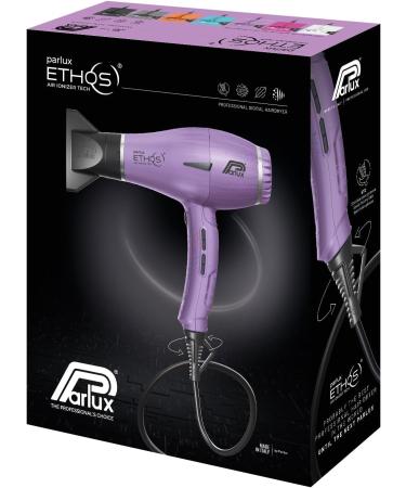 Parlux Ethos Professional digital hairdryer with negative ions Made in Italy color lilac - Buy Online on GoSupps.com