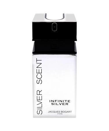 Jacques Bogart Silver Scent Infinite Silver by Jacques Bogart for Men - 3.33 oz EDT Spray - Buy Online on GoSupps.com