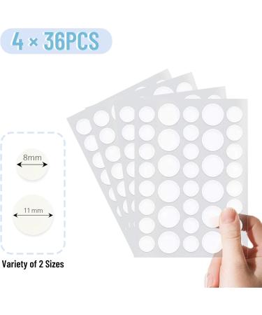 Spot Patches 144 Pieces Invisible Acne Patch Micro Dart Hydrocolloid Pimple Patches Spot Treatment Stickers Spot Stickers for Face and Body Day & Night Skin Care Acne Stickers - Buy Online on GoSupps.com