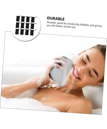 Healeved 30 Pcs Soap Foaming Mesh Bag Mesh Scrub Soap Bags Perm Tin Mesh Soap Saver Pouch Nylon Fiber Black - Buy Online on GoSupps.com