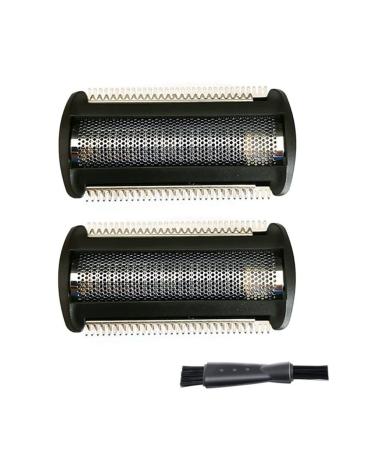 Floahazz 2Pcs BG2000 Replacement Body Groomer Foil Head for Bodygroom BG7040 BG7030 BG5025 BG2039