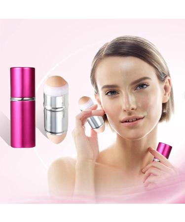 Oil Absorbing Volcanic Roller - Double Head Design Portable and Reusable Oil-Resistant Facial Tool - Oil for Traveling at Home or Going Conduct Z/c Hot Pink - Buy Online on GoSupps.com