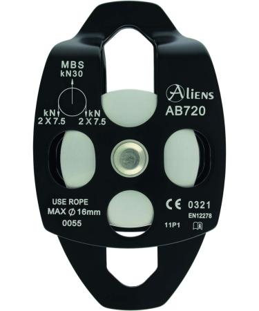 Shop ALIENS Big Double Pulley Open | Premium Deflection Pulley in Gold - International Shipping Available - Buy Online on GoSupps.com