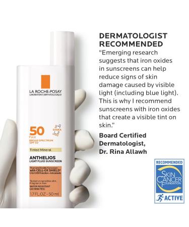 La Roche-Posay Anthelios Tinted Sunscreen SPF 50 - Mineral Face Sunscreen SPF 50 - Oil-Free Formula - Buy Online on GoSupps.com