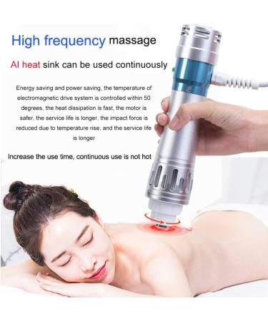 Shop Cicolo ED Shock Wave Therapy Device - Portable Electromagnetic Percussion Massager for Deep Tissue Pain Relief & Muscle Relaxation - Buy Online on GoSupps.com