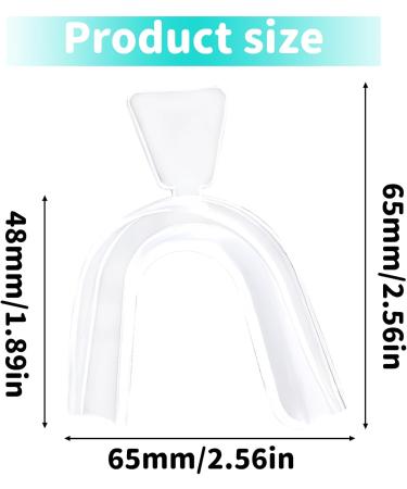 4Pcs Moldable Teeth Whitening Mouth Trays - Dental Oral Care Kit for Teeth Whitening, Bleaching, Grinding & Protection - Buy Online on GoSupps.com