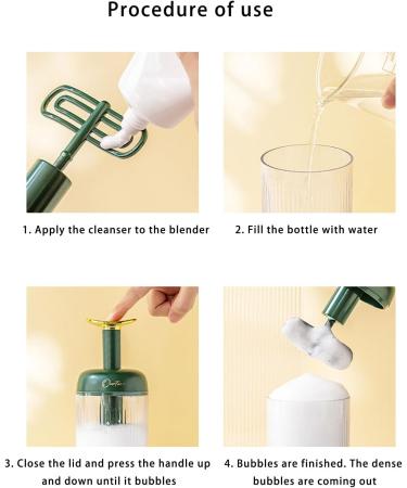 Face Wash Foam Maker Manual Facials Foam Maker Cleanser Foam Easy To Use Maker Skincare Tool For Travel Household Black - Buy Online on GoSupps.com