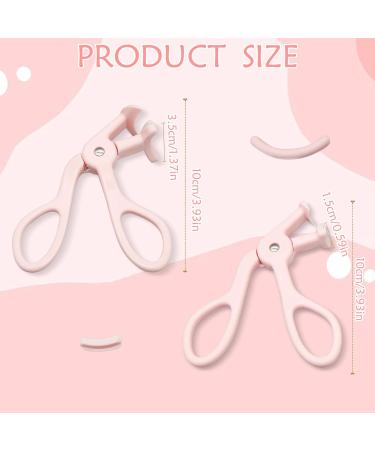 2 Style Eyelash Curler Pink Eyelash Curler Eye Curler for Lashes Eye Lash Curler with Extra Silicone Replacement Pads Eyelash Curler Kit for Women Girls Makeup Tool Suitable for Makeup Beginners - Buy Online on GoSupps.com