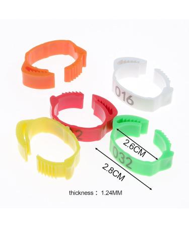 Buy Perfk 100x Poultry Leg Bands - Durable Chicken Leg Rings with Shield for Ducks - 100 Pieces for International Shipping - Buy Online on GoSupps.com