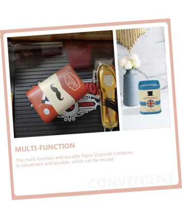 PopetPop Razor Blade Disposal Box - Safe & Easy Recycling for Harry's Razor & More | Eco-Friendly Metal Container - Buy Online on GoSupps.com