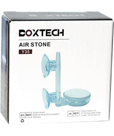 Boxtech Aquarium Air Stone Kit - Nano Bubble Stone with Control Valve | Super-Quiet High Diffuser for Aquariums & Hydroponics (35mm) - Enhance Dissolved Oxygen & Create Tiny Bubbles - Buy Online on GoSupps.com
