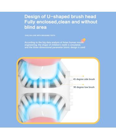 Buy Topyond U-Shaped Electric Toothbrush for Kids | Cartoon Design Waterproof 5 Cleaning Modes - Buy Online on GoSupps.com