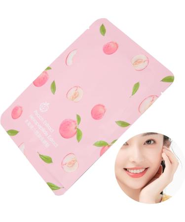 Qukaim Brightening Skin Mask Peach Facial Mask Sheet 25g Nourishing and Hydrating Skin Gentle Moisturizing Face Mask - Buy Online on GoSupps.com