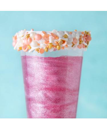 Sweets Indeed Rose Gold Edible Glitter - 4g, for Drinks, Food, Cake Decorating | Glitter Cake Topper, Sprinklefetti - Buy Online on GoSupps.com