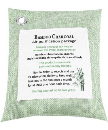 8 Colors Bamboo Charcoal Odor Eliminator - Activated Carbon Air Purifying Bag for Home & Car (Light Green) - Buy Online on GoSupps.com