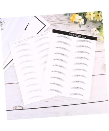 POPETPOP 6 Sheets Pairs Tool Stickers Simulation Eyebrow Sticker Eyebrow Stickers The Lazy Water Proof 4d - Buy Online on GoSupps.com