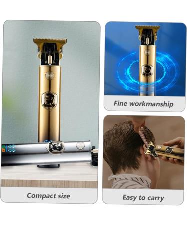 1 Set Hair Clipper Mens Hair Mustache Clippers Hair Cutting Tool Men's Electric for Shaving Face Hair Cutting Clipper Liquid Crystal Electric Scissors Man Titanium Alloy - Buy Online on GoSupps.com