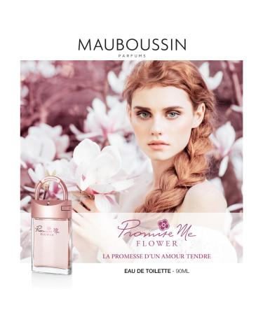 Mauboussin - Promise Me Flower 90ml (3 Fl Oz) - Eau de Toilette for Women - Floral Scent - Buy Online on GoSupps.com