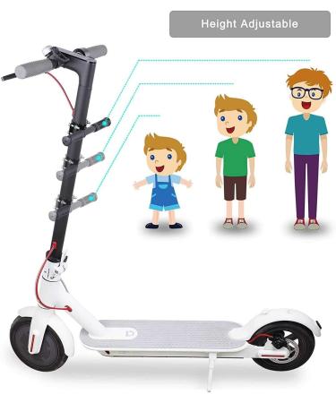 Child Handrail Grip Bar for Xiaomi M365 Electric Scooter - Adjustable Kids Handle Accessory in Black - Buy Online on GoSupps.com