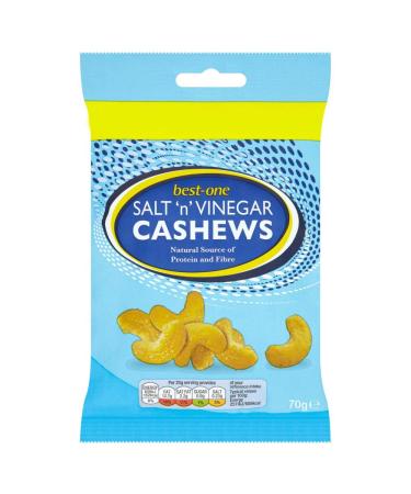 Best-One Salt 'n' Vinegar Cashews 70g-Food