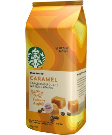 STARBUCKS Caramel Flavoured Ground Coffee 311g Bag & Caramel K-Cups Single Serve Keurig Compatible Caramel Flavoured Coffee Pods for Keurig Brewers - 60 Capsules - Buy Online on GoSupps.com