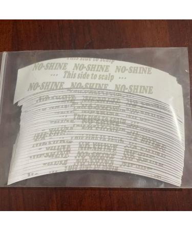Whisverse 72Pc/Lot No-Shine Wig Tape Double Adhesive Hair Tape Strips Waterproof for Toupee/Lace Front Wigs Film Bonding - Buy Online on GoSupps.com