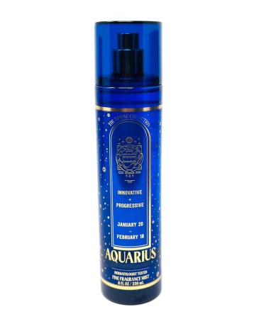 Bath and Body The Zodiac Collection Fine Fragrance Mist (8 fl oz / 236 ml Aquarius) Aquarius 8 Fl Oz (Pack of 1)