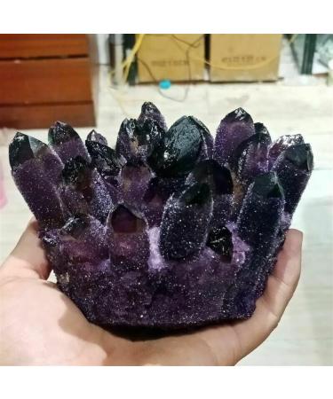 Amethyst Stone 350g 400g Wholesale Purple Amethyst Cluster QuartzEnergy 1PC ningxiao - Buy Online on GoSupps.com