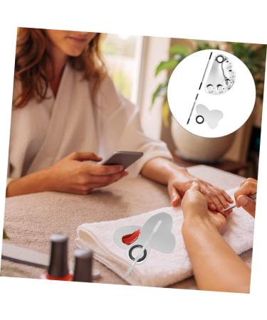 Didiseaon 2 Sets Palette Set - Stainless Steel Nail Art & Makeup Mixing Trays | Pigment Paint Scraper & Cosmetic Tools for Professional Nail Color Art - Buy Online on GoSupps.com