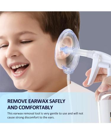 Ear Wax Removal Tool Kit Reusable Complete Easy Safe Ear Cleaner Tool Effective Home Ear Wash Bottle System Tool Kit for Kids Adults Elders - Includes Ear Muff Replacement Nozzle Towel - Buy Online on GoSupps.com