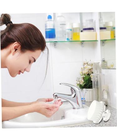 Face Brush & Pore Cleansing Scrubber - Shower Body Scalp Massager | Manual Facial Cleansing Brush for Glowing Skin - Buy Online on GoSupps.com