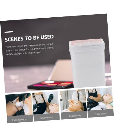 Didiseaon 2pcs Eyelash Extension Cleaning Pads - Effective Glue Remover Wipes & Tweezers for Perfect Eyelash Care - Buy Online on GoSupps.com