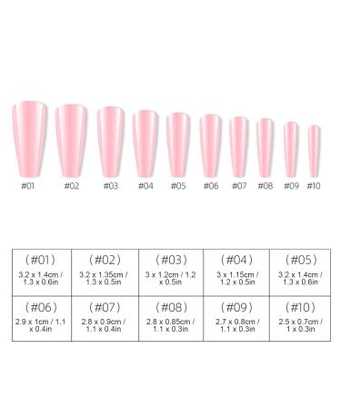 Colorful ABS Fake Nail Tips - Easy to Trim for Home Use | International Shipping - Buy Online on GoSupps.com