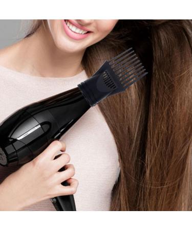 Healeved Blow Dryer Comb Attachment 5pcs Blow Dryer Pick Attachment Hairdressing Wind Blow Cover Comb Attachment Nozzle Hair Dryer Drying Flat Nozzle Styling Tool - Buy Online on GoSupps.com