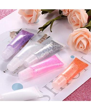 30Pcs-10ml Mini Clear Refillable Empty Tubes Lip Gloss Balm Container Soft Tubes Makeup Box Shampoo Samples Empty Tubes with Screw Cover - Buy Online on GoSupps.com