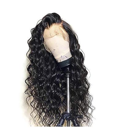 Andria Glueless Natural Wave Synthetic Lace Front Wig 24 Inches - Heat Resistant Fiber Hair with Baby Hair for Black Women - Buy Online on GoSupps.com