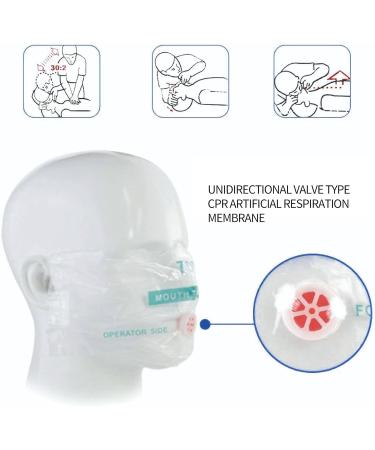 8-Piece Ventilation Mask First Aid Kit | CPR Keyring & Mouth Breathing Aid | Multicolored Barrier Pocket Masks - Buy Online on GoSupps.com