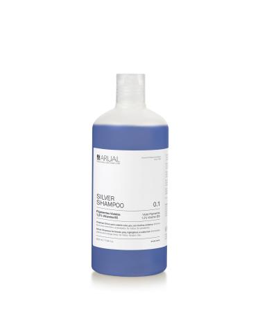 ARUAL ARUAL Silver shampoo for blonde grey and white hair.