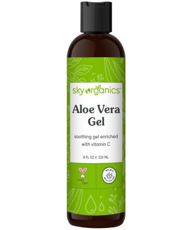 Sky Organics Aloe Vera Gel  8 fl oz (236 ml)