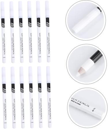 TOVINANNA 84 Pcs Eyeliner Pencil Milk Makeup White Makeup Highlighter Liquid Eyeliner Cosmetic Wooden Pole - Buy Online on GoSupps.com