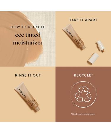 Honest Beauty CCC Clean Corrective Tinted Moisturizer SPF 30 - Dune Light Medium 1 fl oz - Buy Online on GoSupps.com