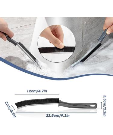 zutaa 4 PCS Trinketzy Hard-Bristled Crevice Cleaning Brush Trinketzy Brush Plastic 2Pcs Black+2Pcs White Trinketzy Crevice Cleaning Brush - Buy Online on GoSupps.com