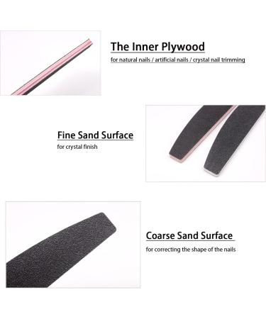 10PCS Nail Files Professional Emery Boards for Acrylic and Gel Nails Nail Files Professional Thick Toenails Nails Treat Manicure File Set for Women Girls (10pcs Nail Files) - Buy Online on GoSupps.com