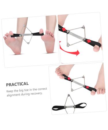 Healvian Orthopedic Bunion Splint | Foot Thumb Corrector Night Straightener | Stainless Steel Nylon Brace | 1pc - Buy Online on GoSupps.com