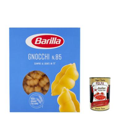 5x Pasta Barilla gnocchi Nr 85 Italian noodles 500 g suits + Italian gourmet pota 400 g