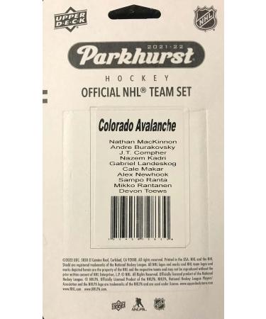 Colorado Avalanche 2021 2022 Upper Deck Factory Sealed 10 Card Team Set including Sampo Ranta ROOKIE Card plus Nathan MacKinnon  Cale Makar and others - Buy Online on GoSupps.com